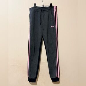 Adidas climalite gray and black sweatpants